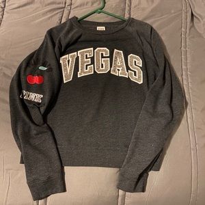 Cropped Victoria’s Secret Pink sweatshirt